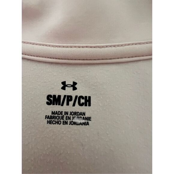 Under Armour Baby Pink Long Sleeve Athletic sweatshirt size S - Picture 4 of 6
